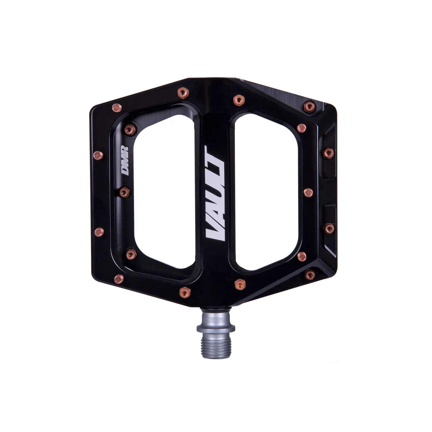 DMR Vault LE platformpedal sort med kobberpins