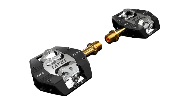 TATZE MC-FLY TI klikpedaler titanaksel – SPD