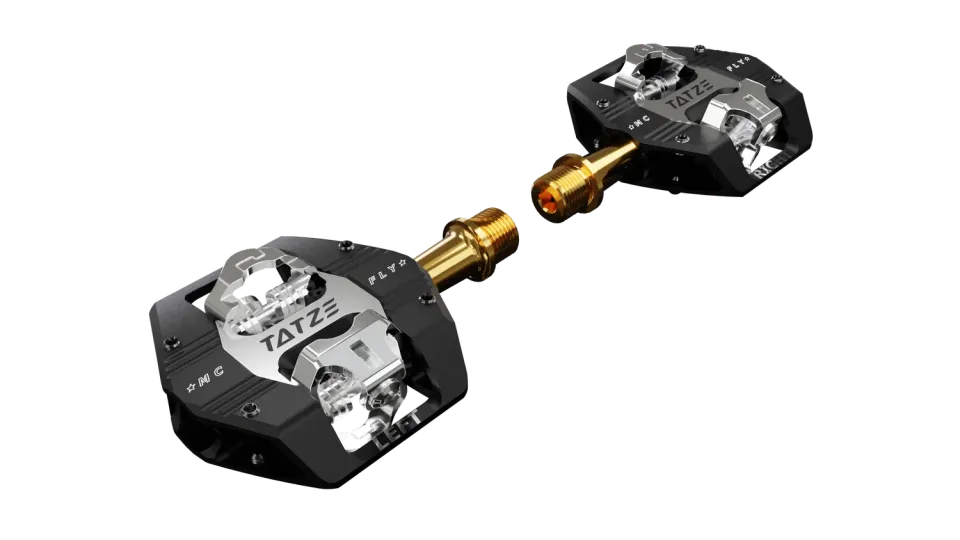 TATZE MC-FLY TI klikpedaler titanaksel – SPD