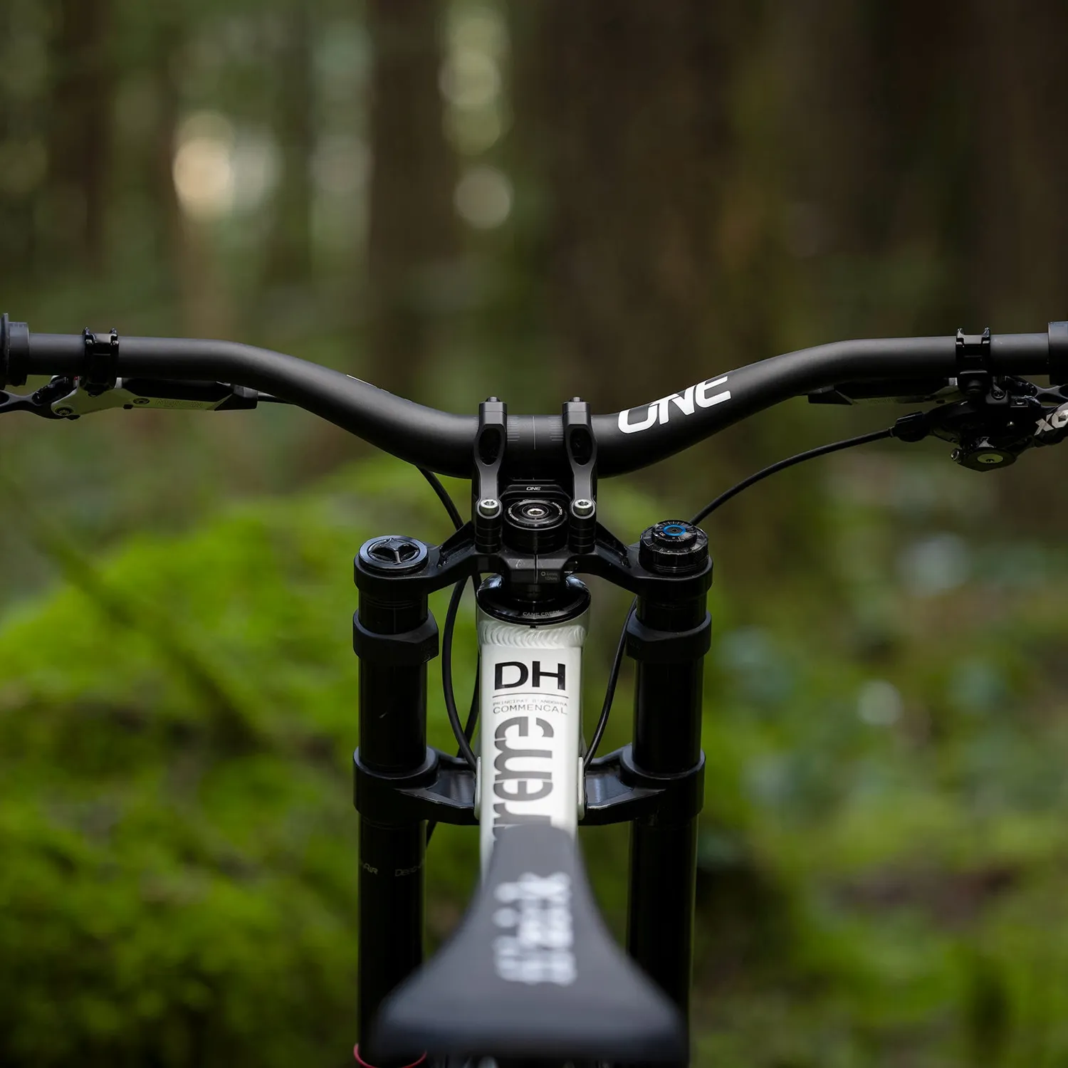 OneUp V2 carbonstyr 800mm 35mm rise E-MTB
