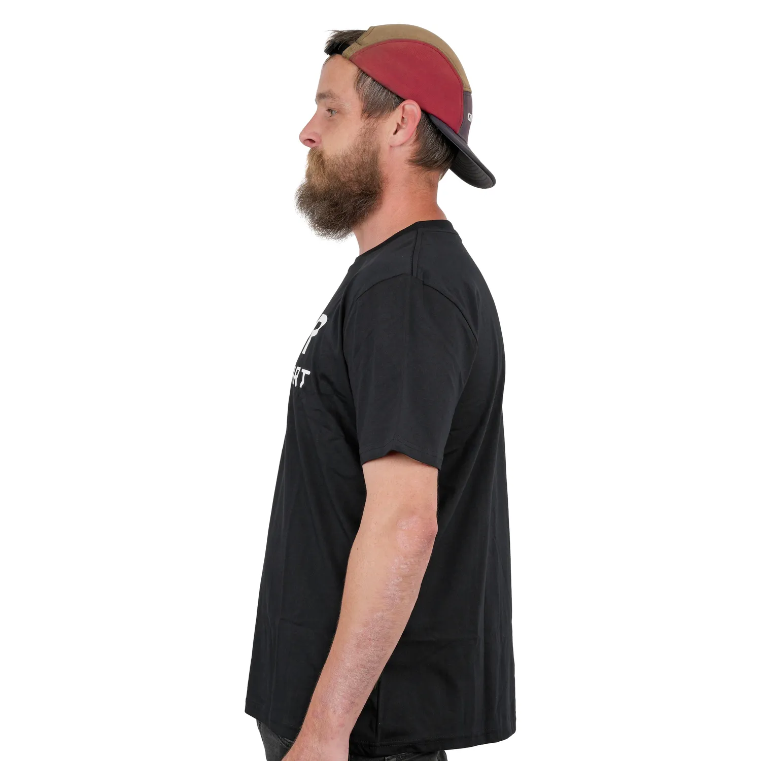 DMR Bicycles Dirt T-shirt sort økologisk bomuld