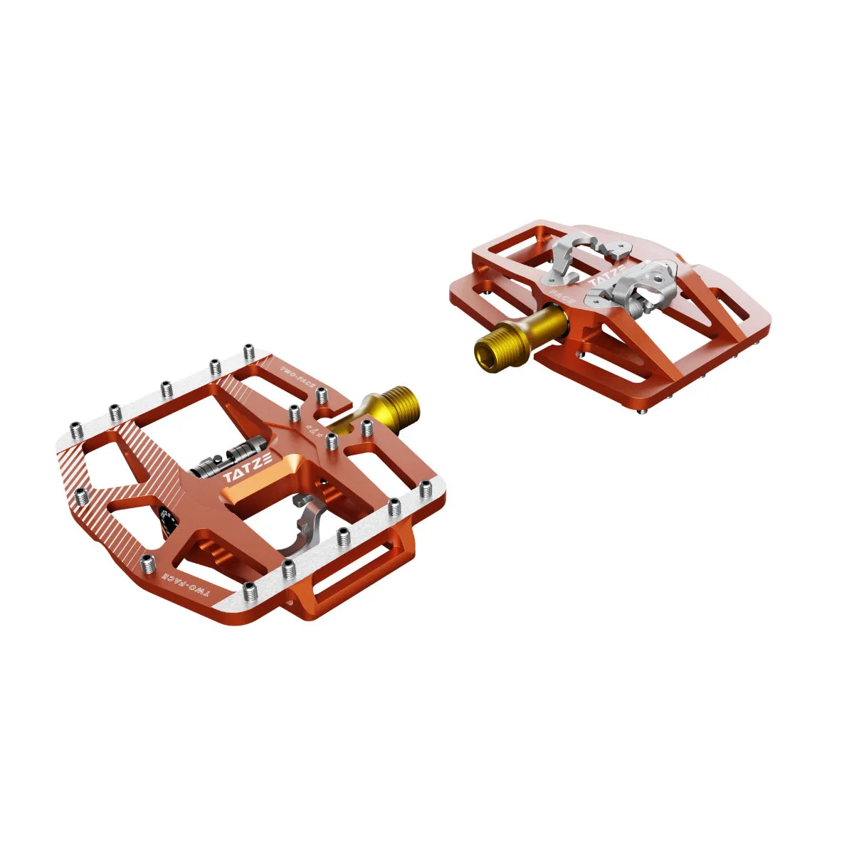 TATZE TWO-FACE 2 TITAN kombipedal sort SPD