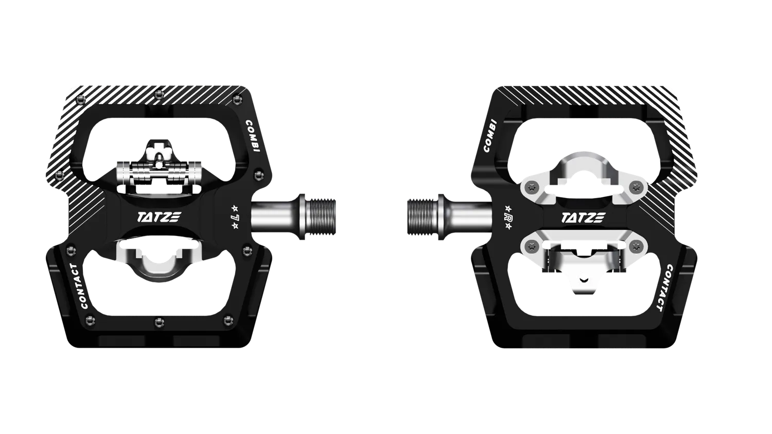 TATZE CONTACT COMBI kombipedal sort SPD