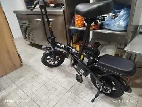 URLIFE F1L UK elcykel Black samlet i Danmark