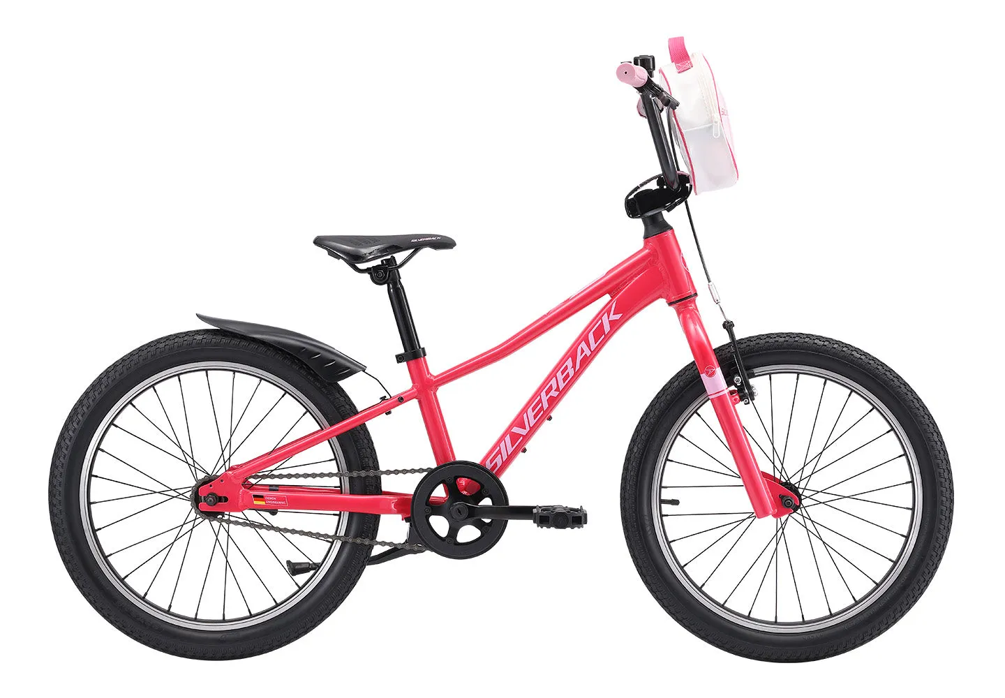 Silverback Skid 20 Gen4 børnecykel 20" Cherry Red