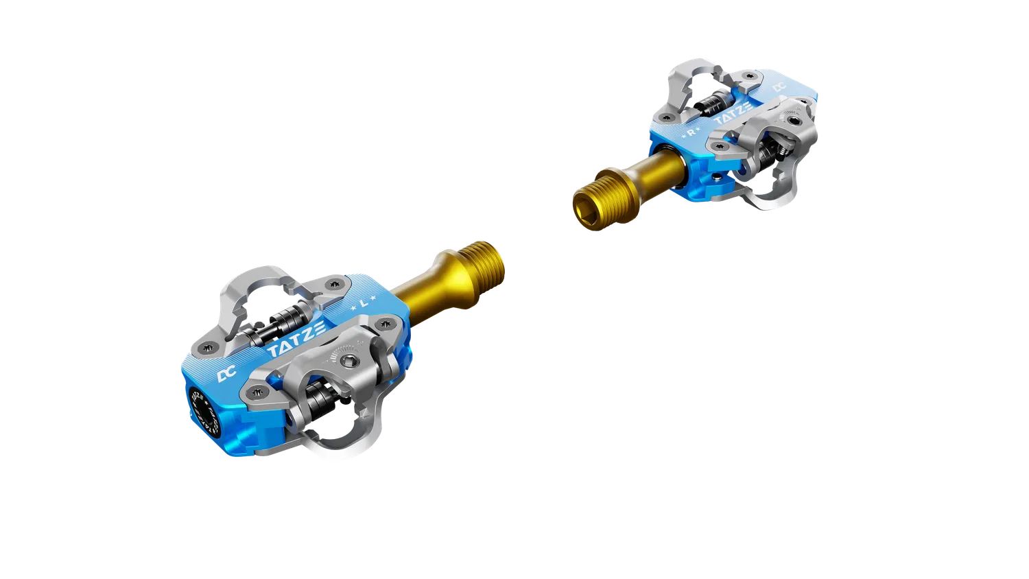 TATZE DC TITAN kombipedal titanium SPD