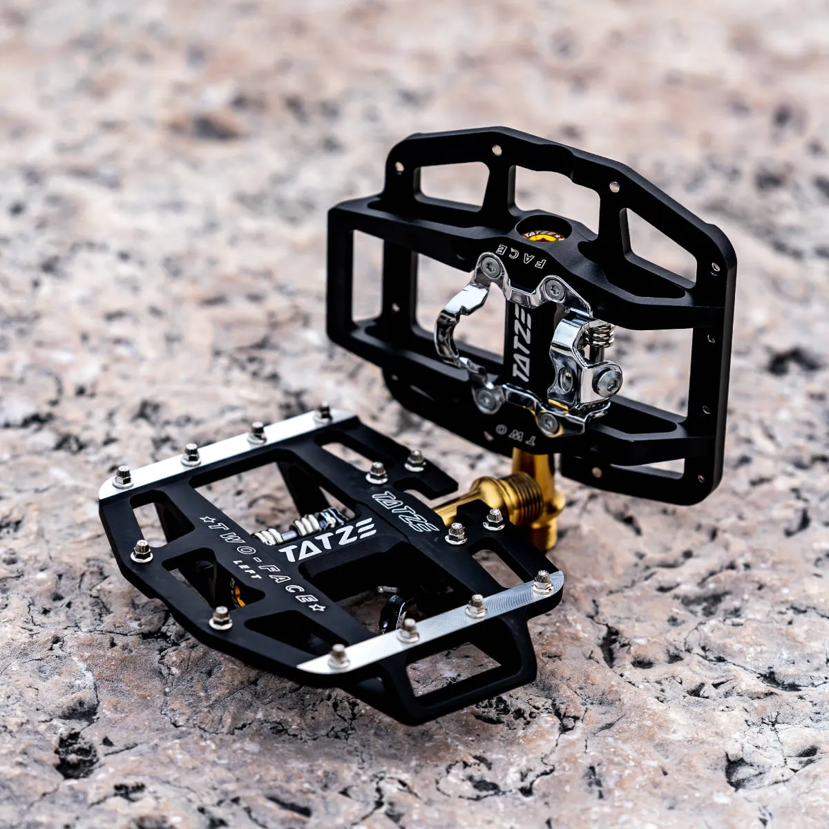 TATZE TWO-FACE TI kombipedal titanium 387 g