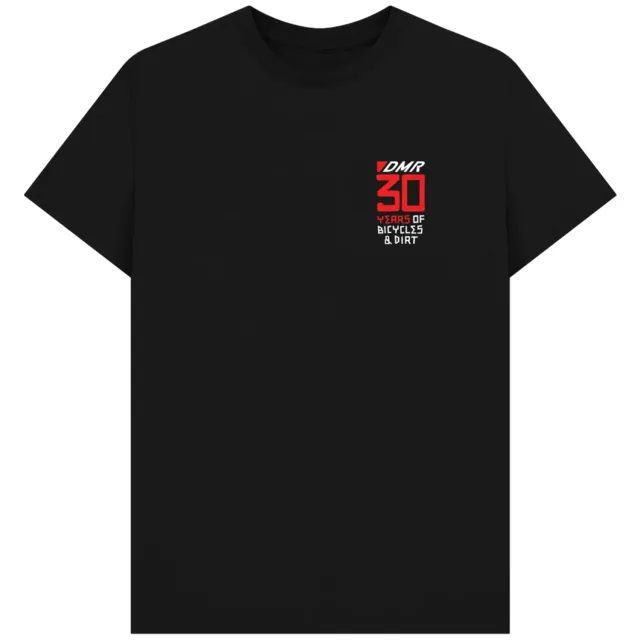 DMR 30 Year t-shirt sort økologisk bomuld