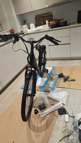 URLIFE E26 48V UK elcykel White testet på grus