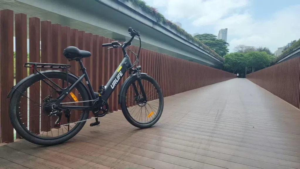 URLIFE E26 48V US elcykel White lang rækkevidde