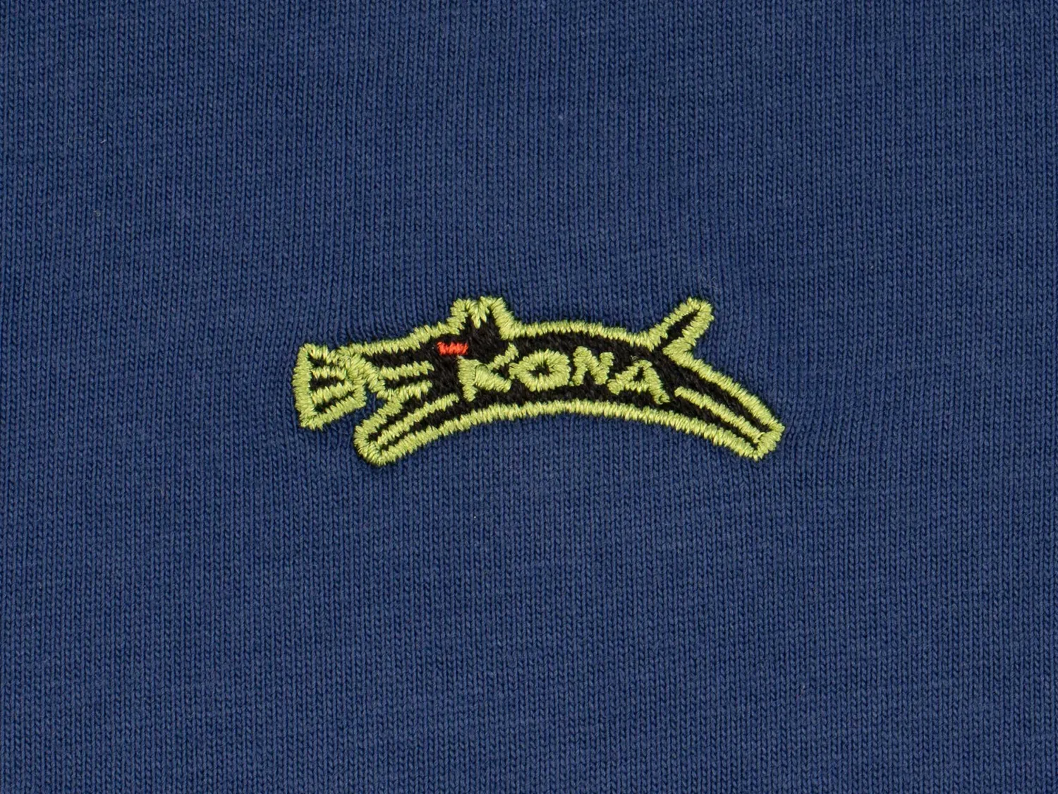 Kona Le Chien Premium T-shirt cobalt tung bomuld