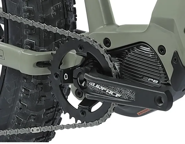 Silverback Surface fatbike kranksæt EP8 175mm 34T