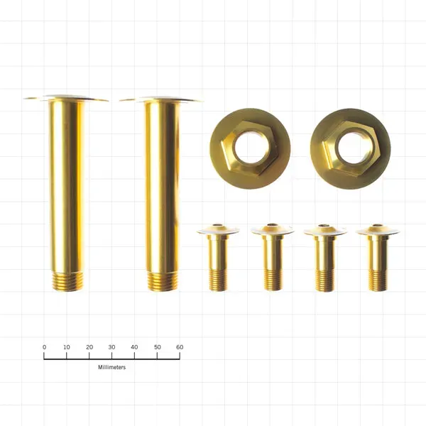 Kona Bolt Kit #8 boltesæt guld