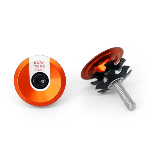 Silverback B2BF Top Cap ahead-cap orange 33 mm alu