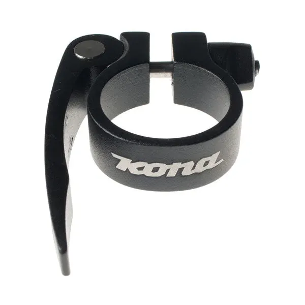 Kona Deluxe QR sadelklemme 30,7 mm sort