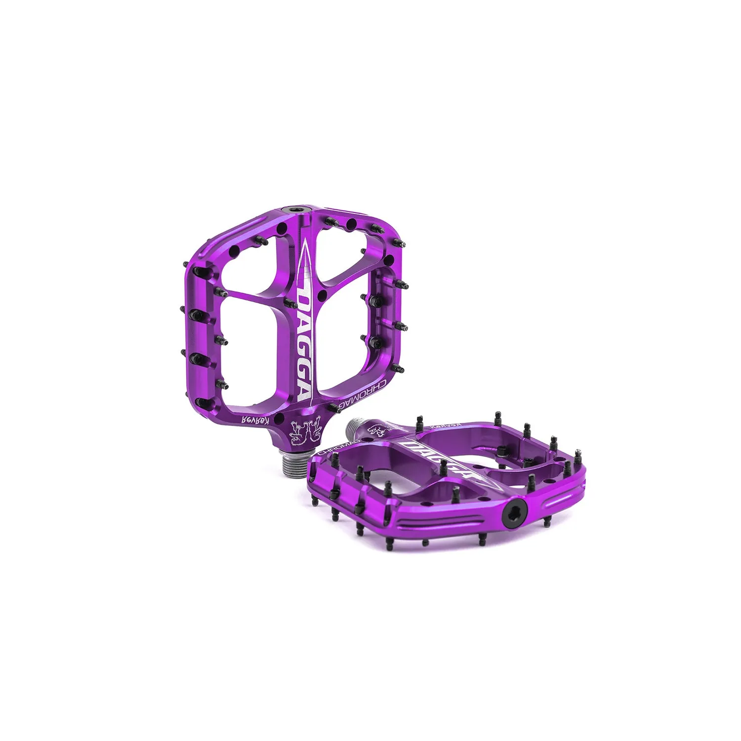 Chromag Dagga pedaler sort downhill alu