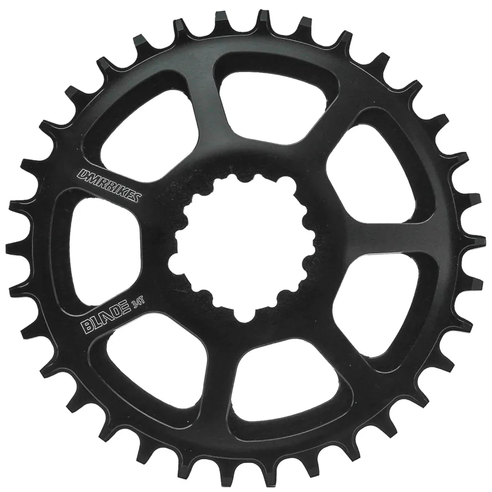 DMR Bikes Blade klinge sort 34T narrow wide