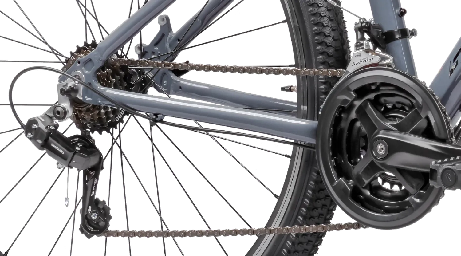 Silverback SE Series 275V mountainbike grå 21 gear 27,5"