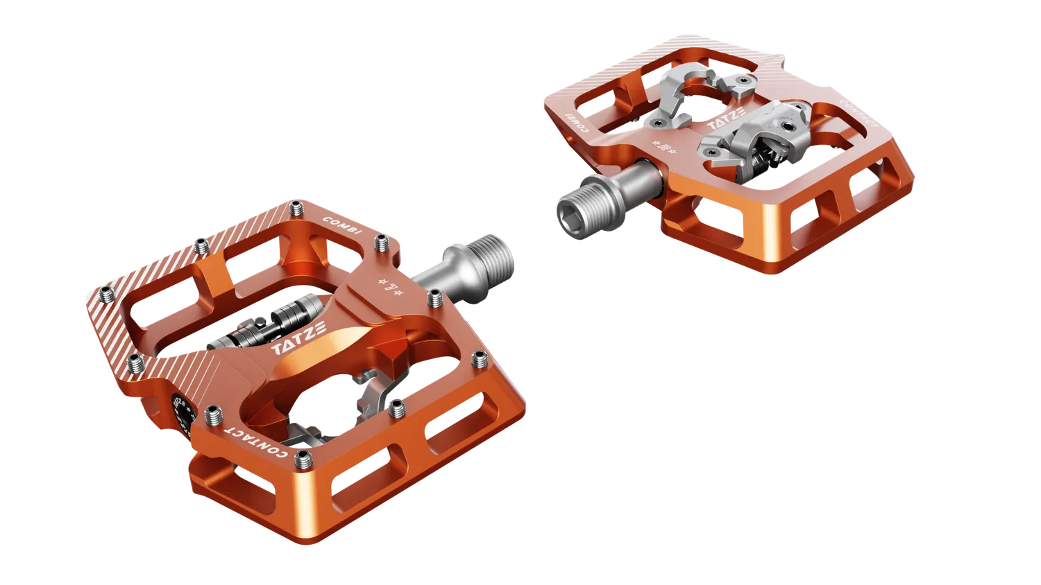 TATZE CONTACT COMBI kombipedal sort SPD