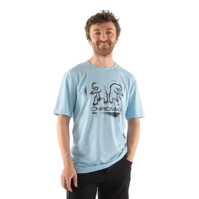 Chromag Key Tee herre T-shirt M sort