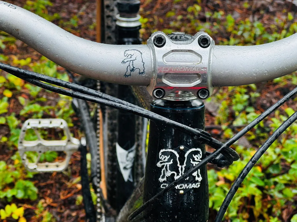 Chromag OSX styr 31,8 mm sort 25 mm alu