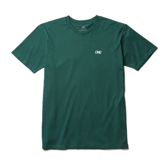 OneUp Mini Logo T-shirt jade bomuld