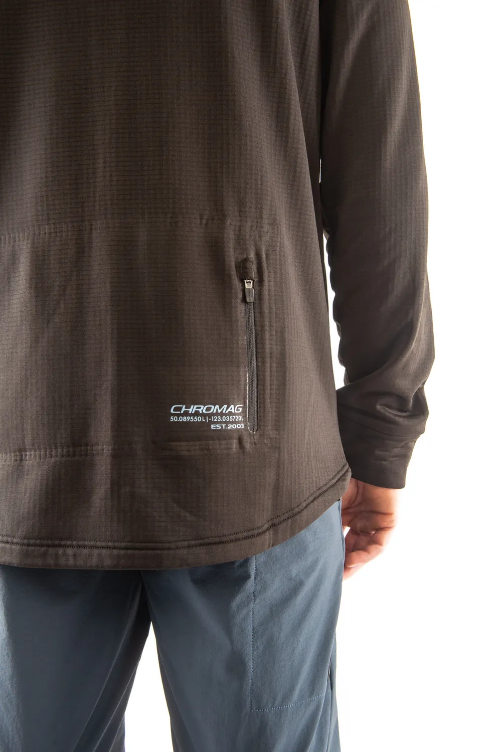 Chromag Destin Full Zip Hoody hættetrøje sort