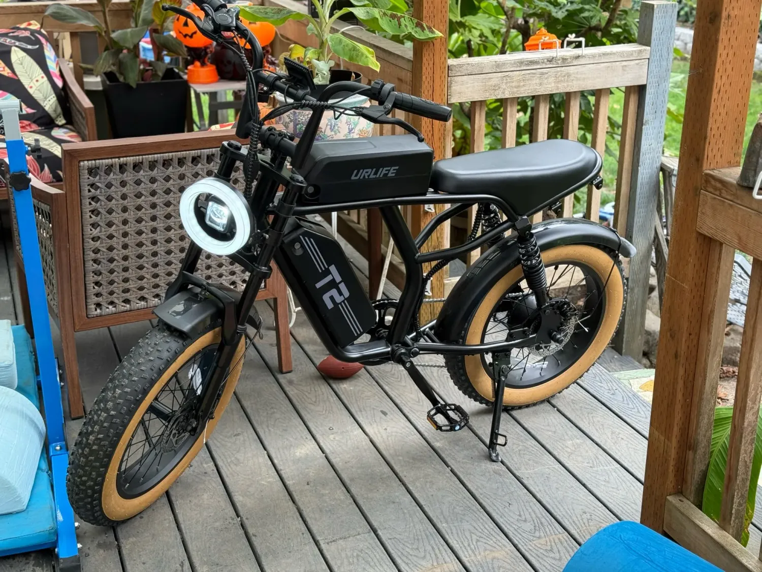 URLIFE T16 elcykel sort US-version
