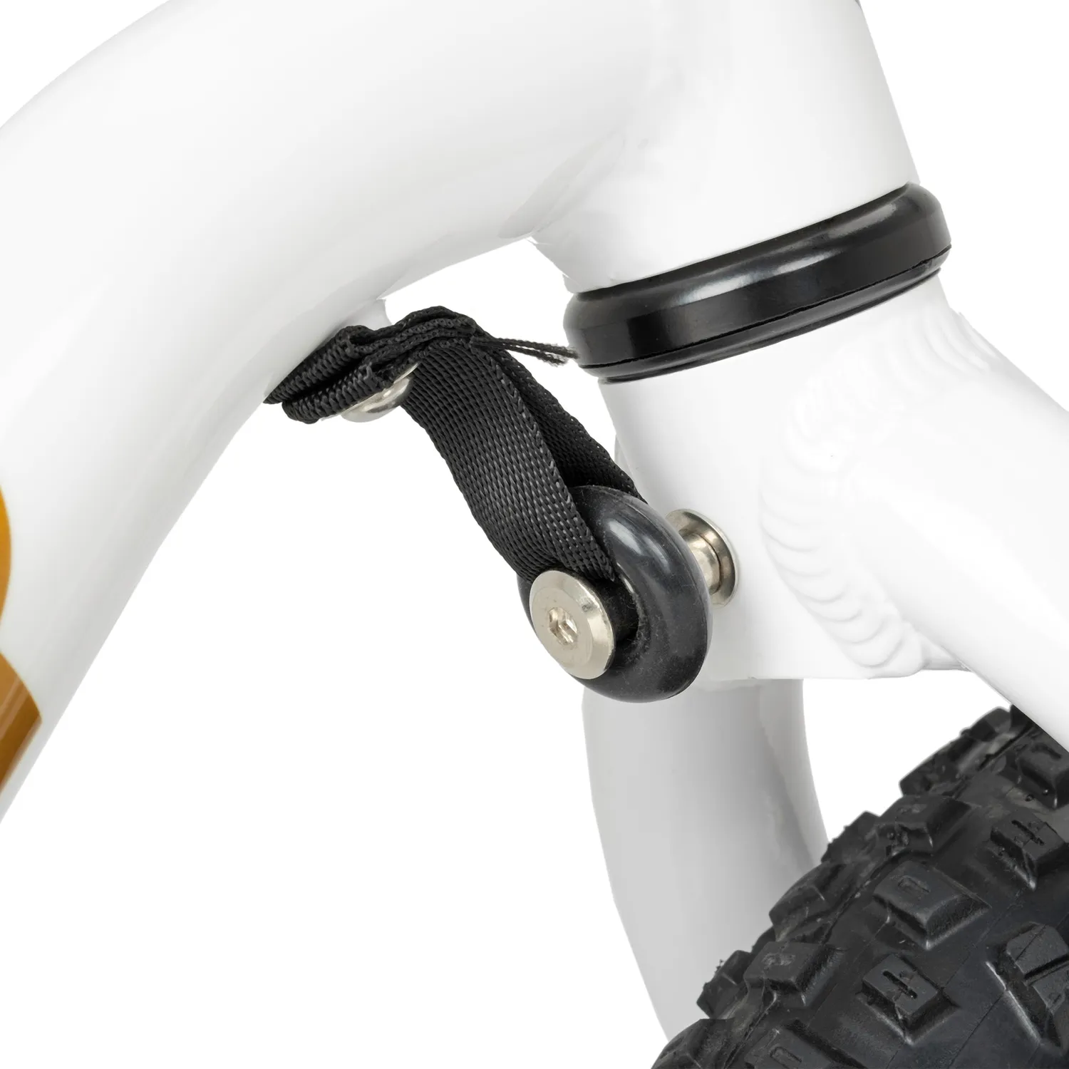 DMR Sidekick Balance løbecykel hvid 12/14 tommer stabil