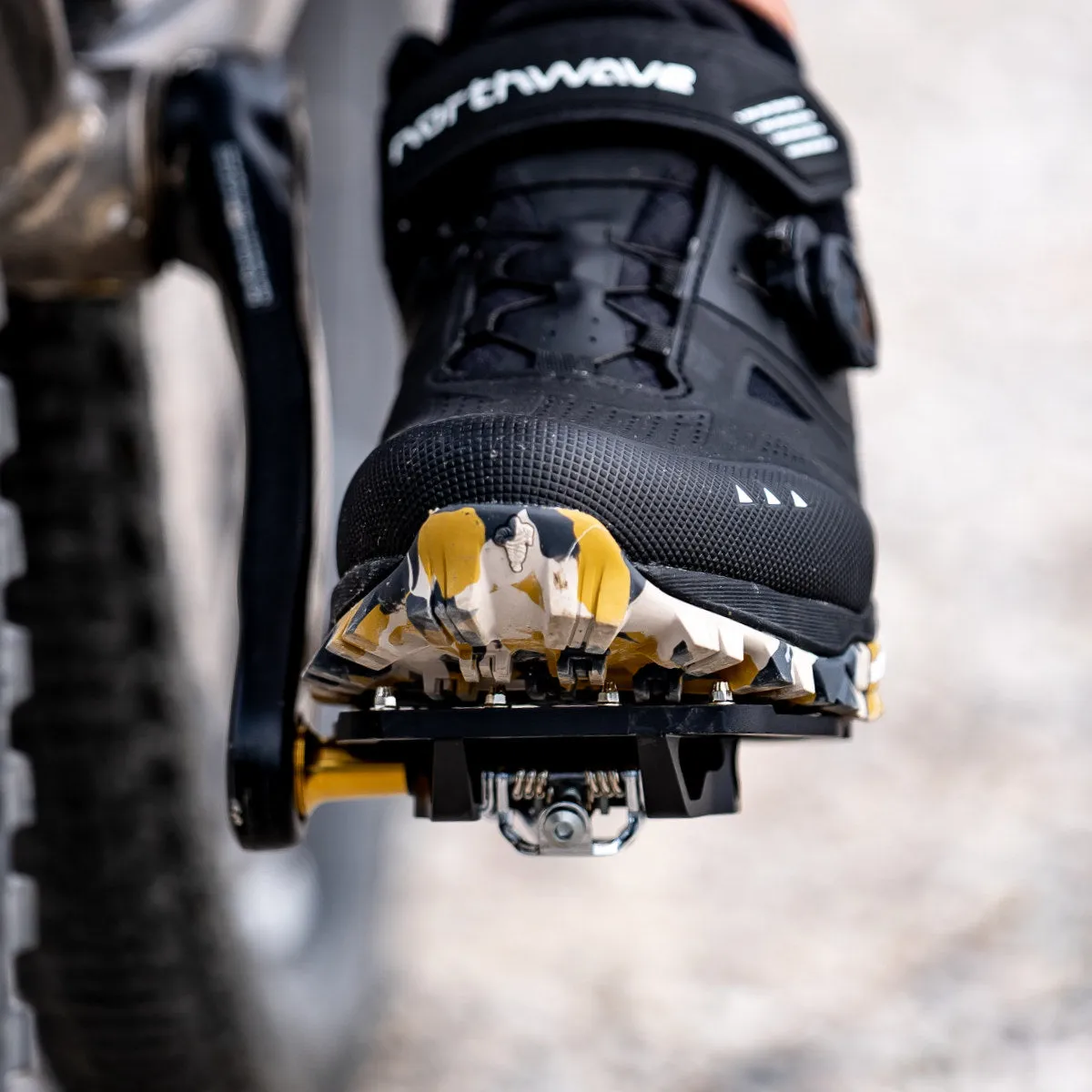 TATZE TWO-FACE TI kombipedal titanium 387 g