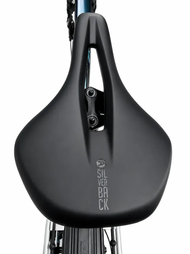 Silverback Ergo Zone sadel komfort sort