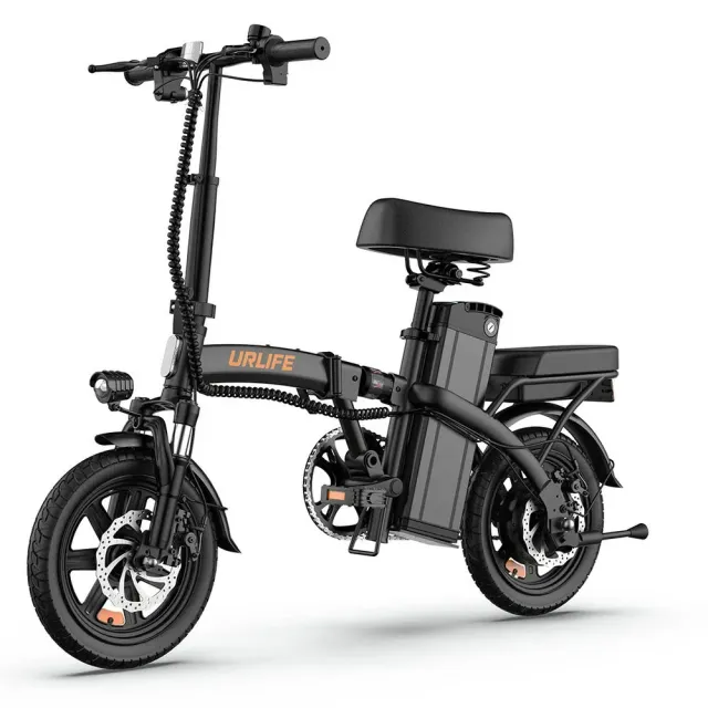 URLIFE F1L EU elcykel Black stelstørrelse by