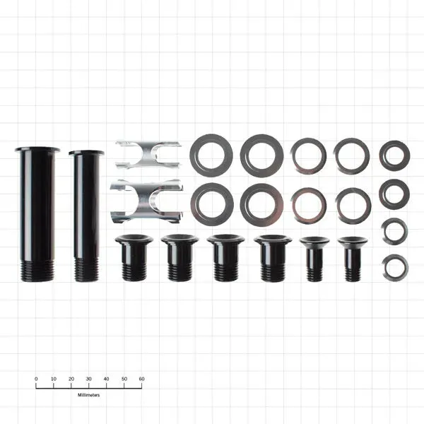 Kona Bushing Bolt Kit #12 bøsningssæt Process