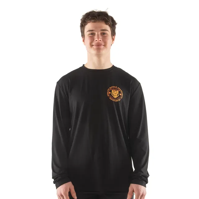 Chromag Hunt Tech Tee herre Lockup Black