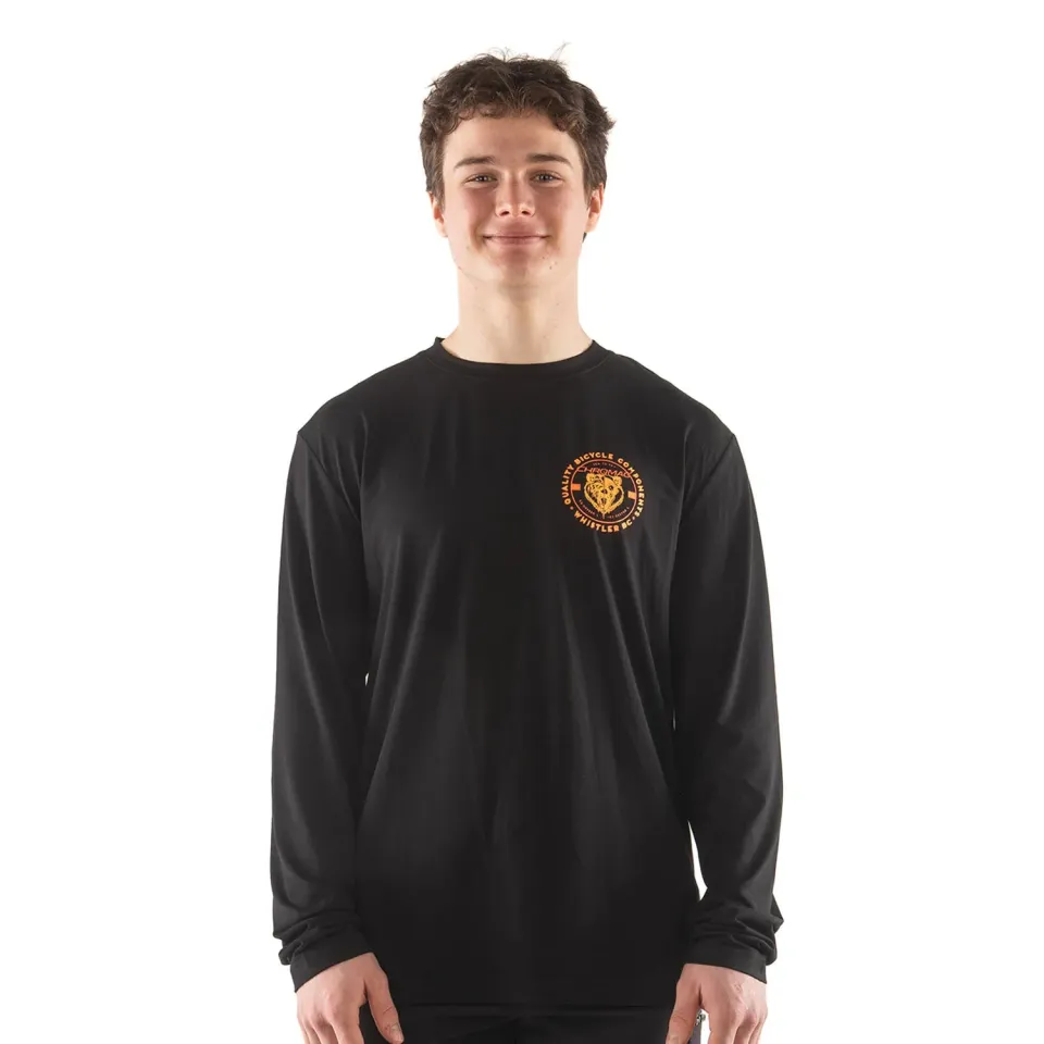 Chromag Hunt Tech Tee herre Lockup Black