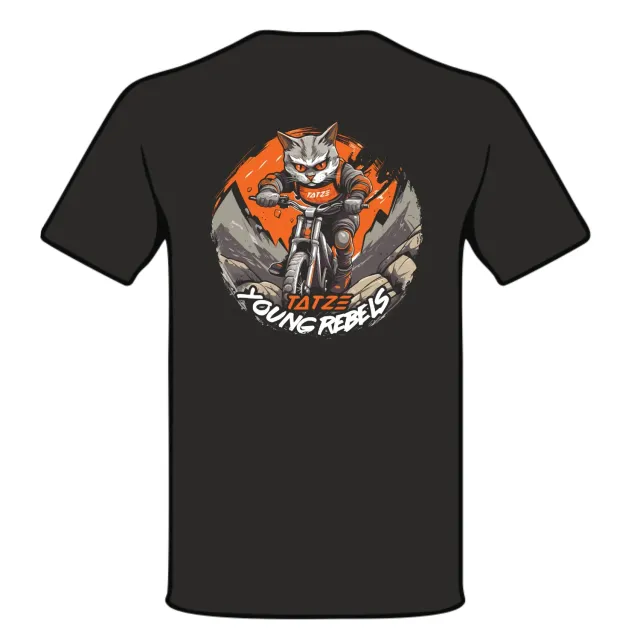 TATZE Young Rebels T-shirt børn 12-14 år bomuld