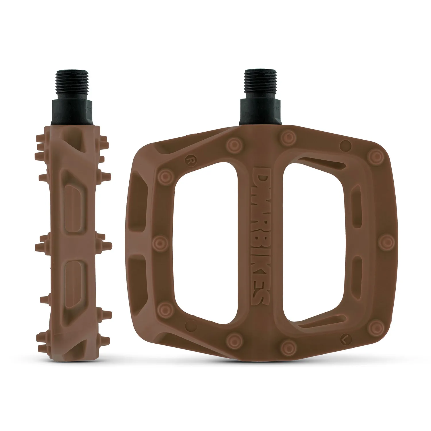 DMR V6 pedaler sort nylon platform MTB