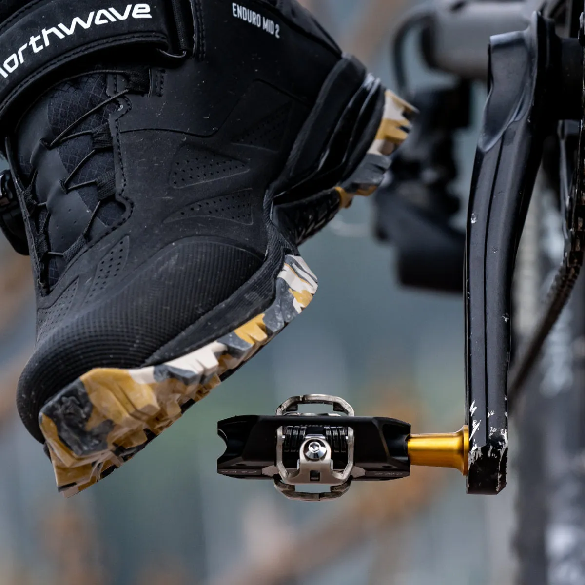 TATZE MC-FLY TI klikpedaler titanaksel – SPD