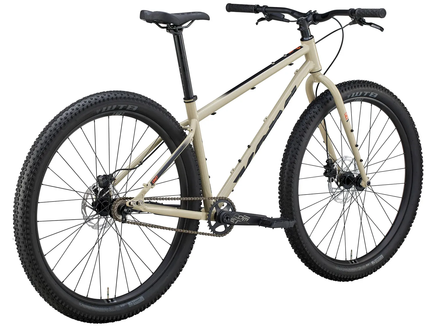 Kona Unit mountainbike brun Cromoly singlespeed
