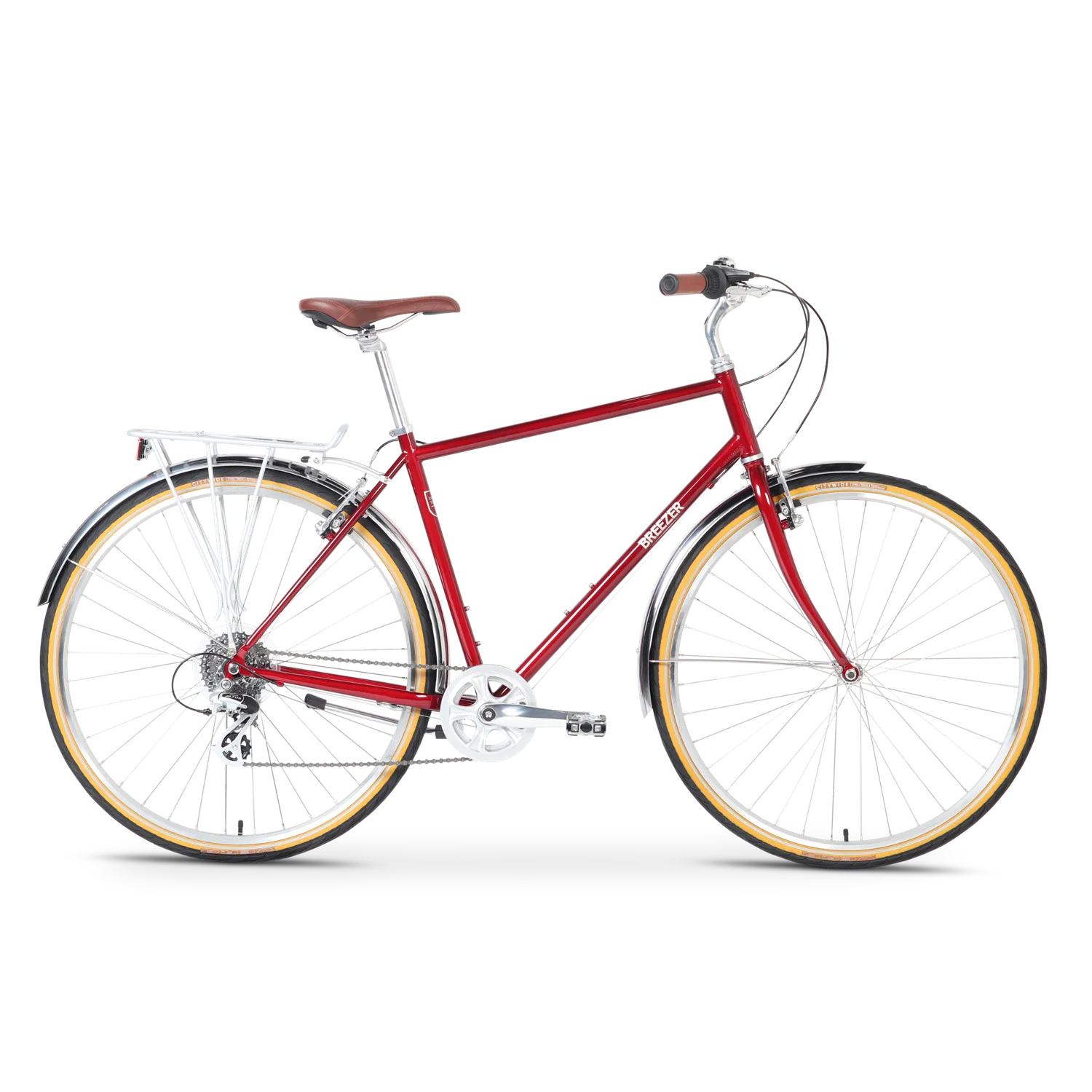 Breezer Downtown bycykel Red Light 56 cm