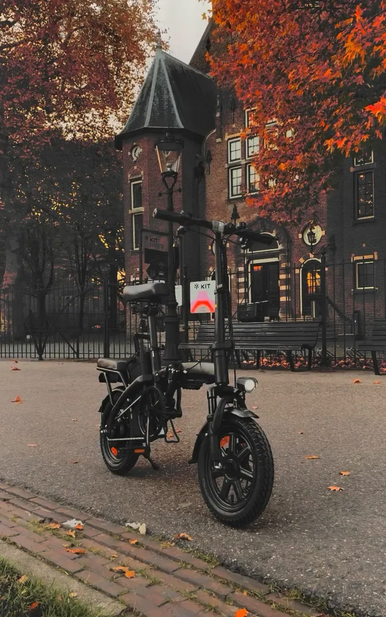 URLIFE E20 US elcykel Dusty Teal klar til spor