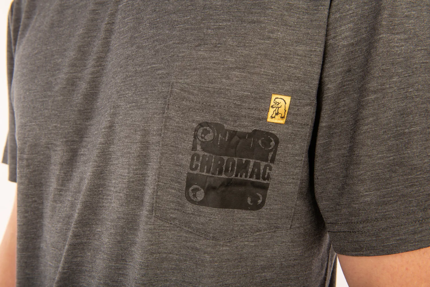 Chromag A-OK Tech Tee cykeltrøje sort – standard fit