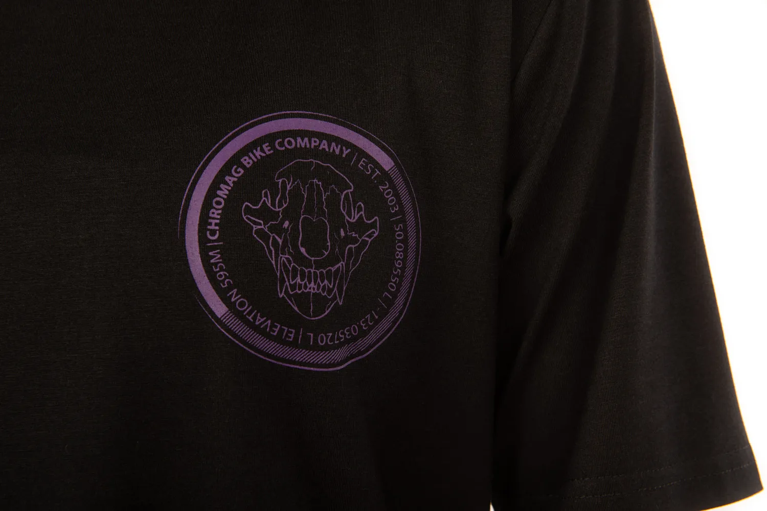 Chromag Em Tech Tee dametrøje sort M løs