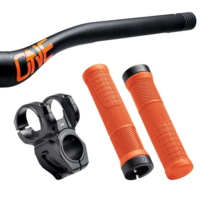 OneUp Carbon E-Bar Bundle styr 35mm rise