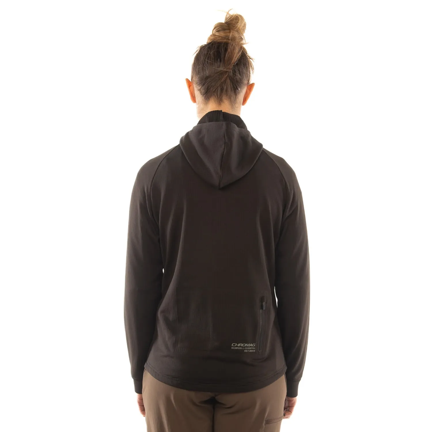 Chromag Destin dame hoodie Black fleece