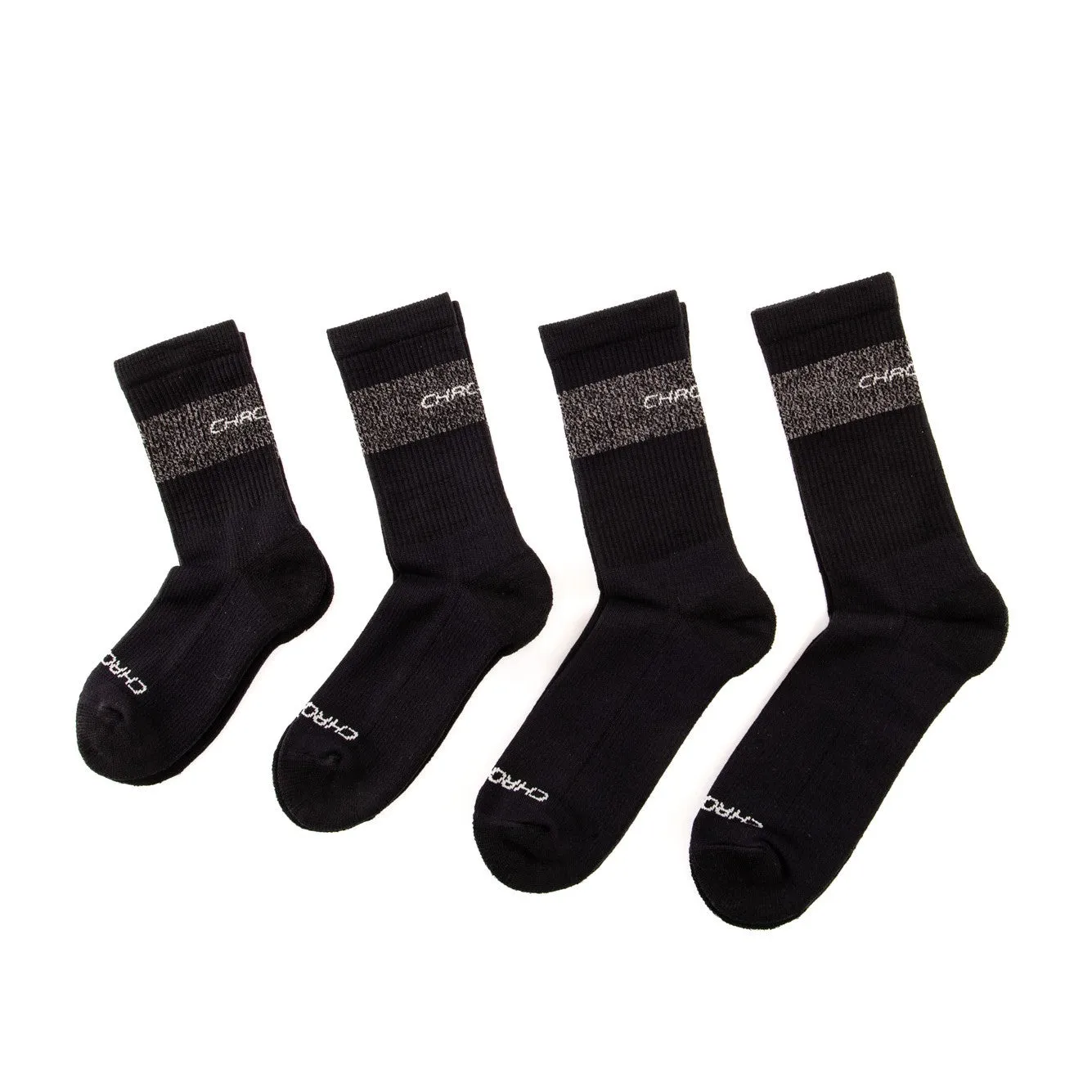 Chromag Pace Sock cykelsokker sort merino