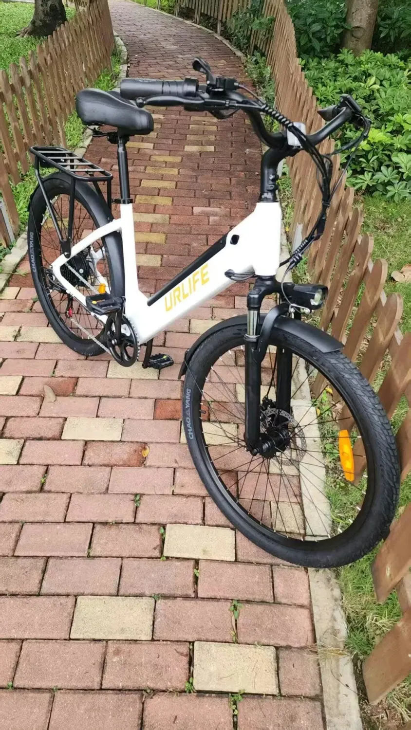 URLIFE E26 48V elcykel sort EU rækkevidde