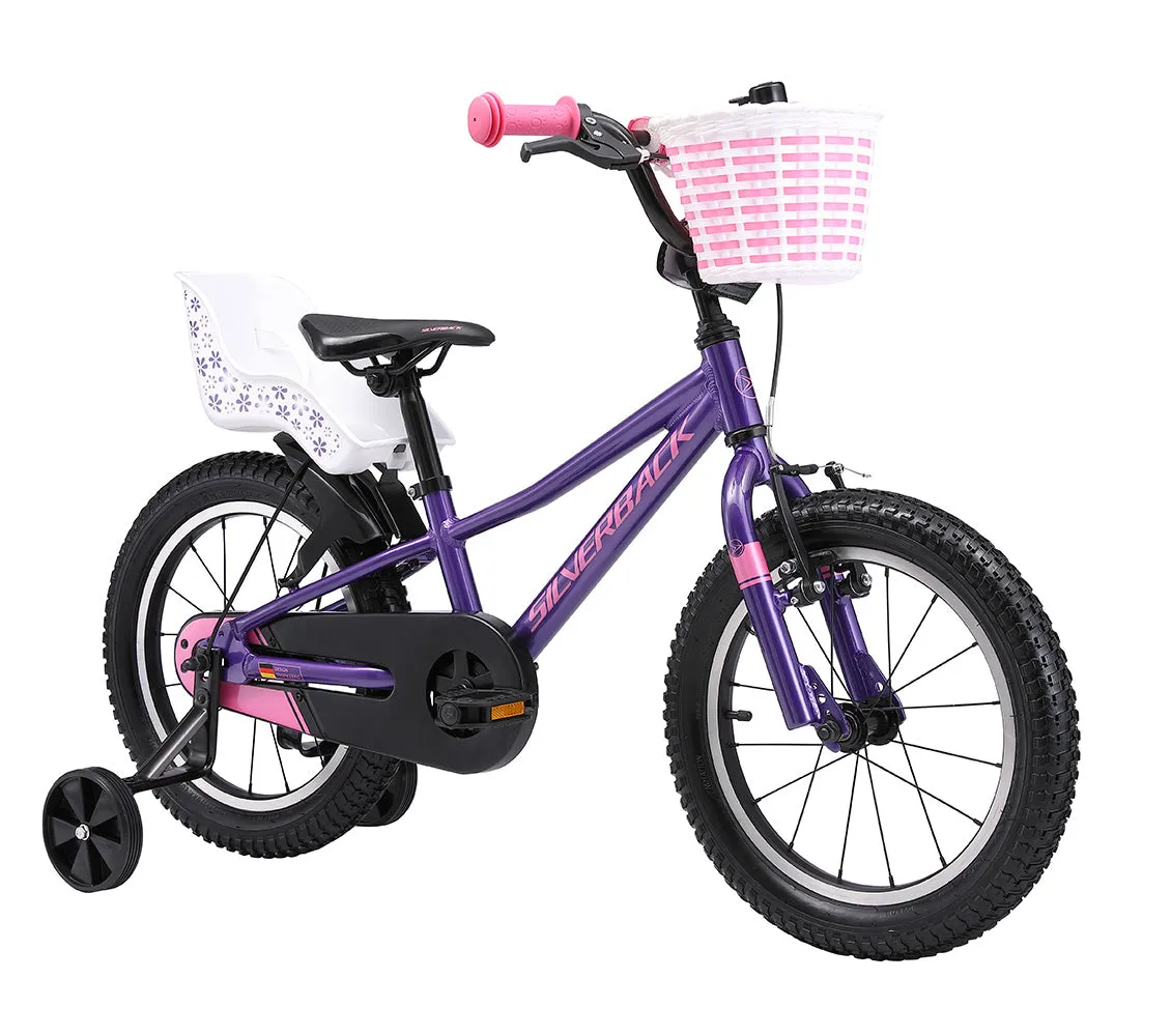 Silverback Skid 16 børnecykel 16" Moondust 4-6 år