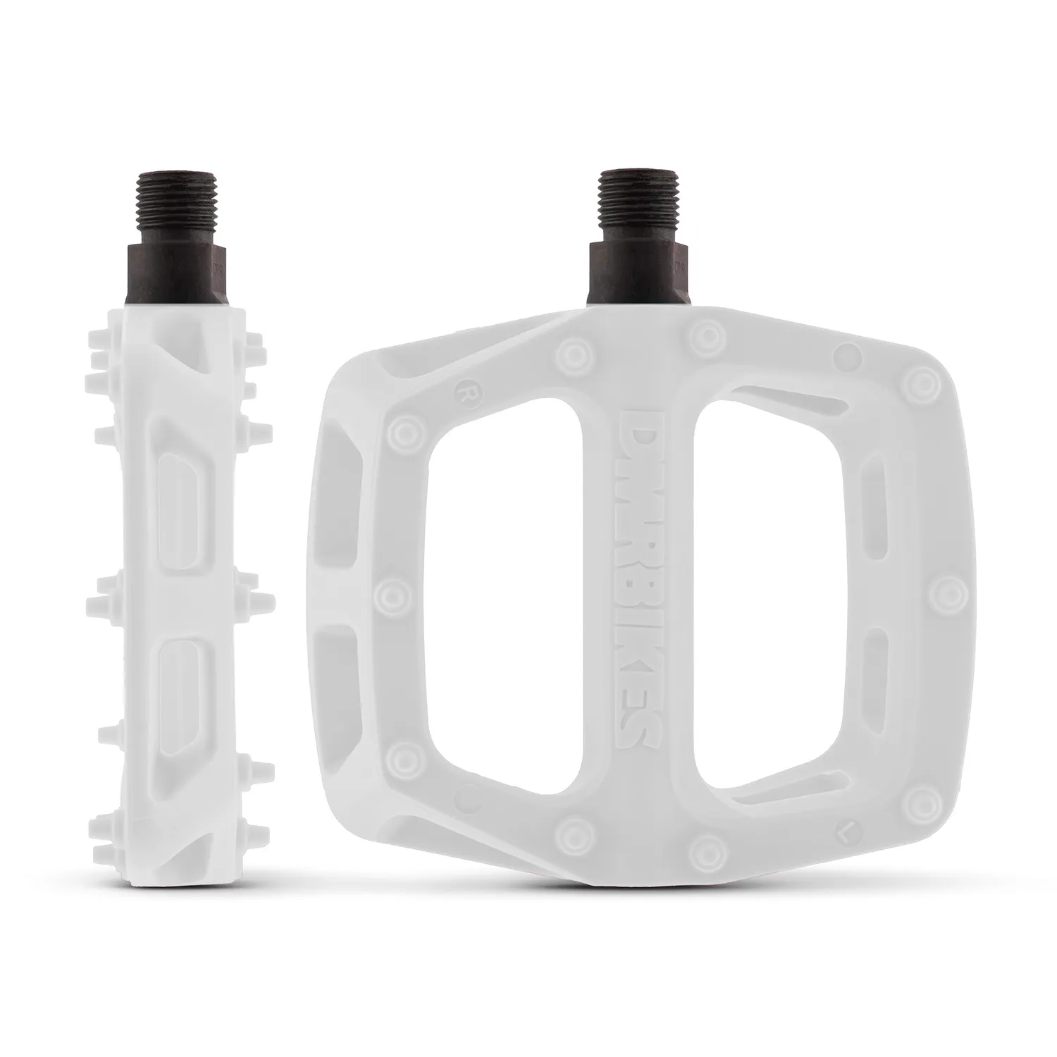 DMR V6 pedaler sort nylon platform MTB