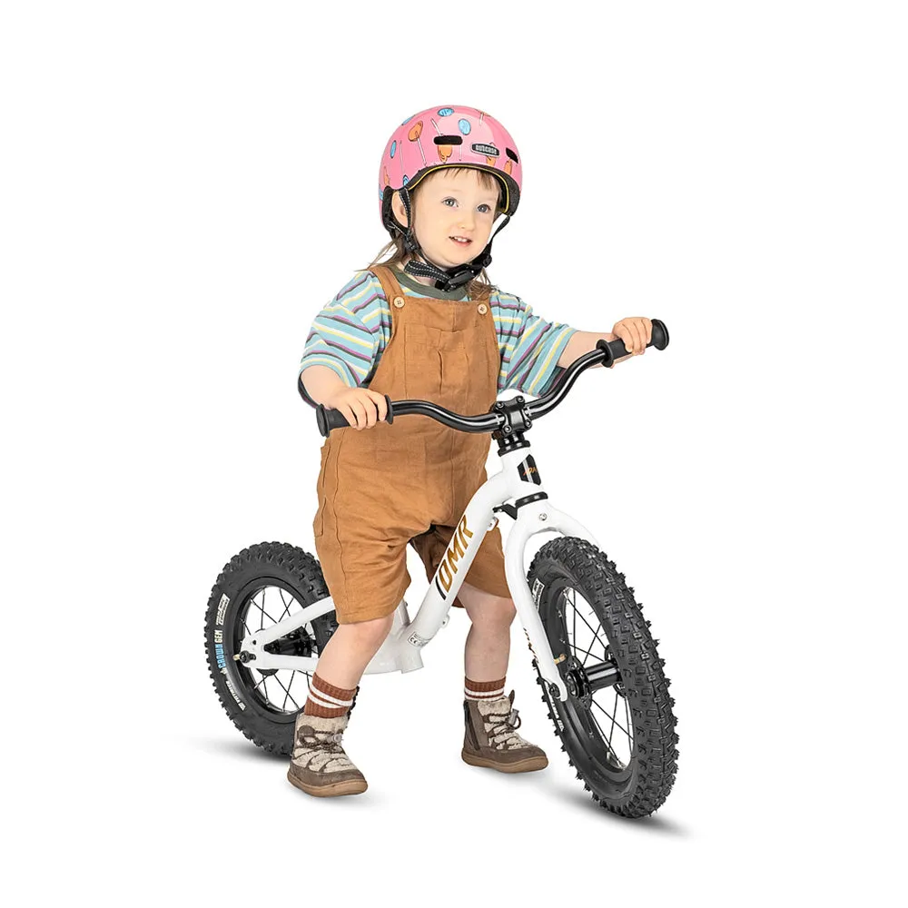 DMR Sidekick Balance løbecykel hvid 12/14 tommer stabil